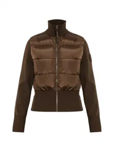 Пуховая куртка HyBridge с широкими вставками Canada Goose, коричневый