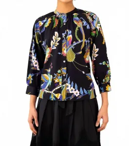 Топ с длинными рукавами Leonie, черный Banjanan