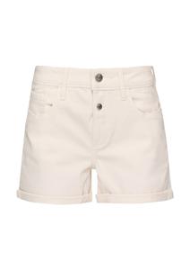 Джинсы QS Slim fit Pleated Jeans Abby, кремовый