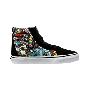 Кроссовки Disney x Sk8-Hi Vans, черный