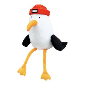 Shangjia Плюшевая кукла Seagull Wearing A Red Hat высотой 38 см