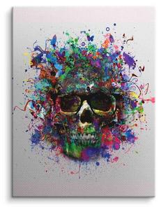 Картина на холсте ArtMind Skull Creative, 30x40x3 см, многоцветный