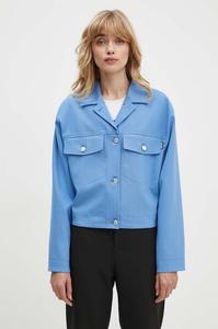 Куртка с добавлением шерсти Moschino Jeans, синий