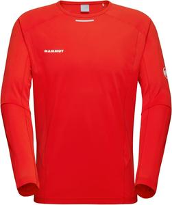 Футболка с длинным рукавом Energy First Layer, азиатский крой, мужская / Aenergy FL Longsleeve AF Men 1016-01350, цвет Mammut красный, размер S