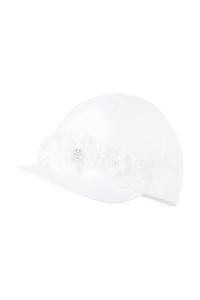 Детская хлопковая кепка с козырьком ENOLA Jamiks, белый