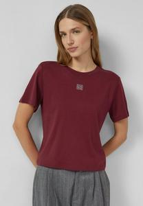 Футболка s.Oliver Print T-shirt, Bordeaux/Red