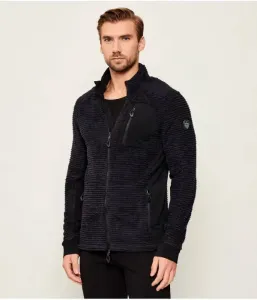 Флисовая толстовка regular fit Ea7, черный