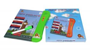 Умный Леон, интерактивная развивающая игрушка для изучения английского языка Clever Leon