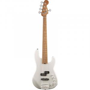 Басс гитара Charvel Pro-Mod San Dimas Bass PJ V 5-String Bass Guitar, Platinum Pearl