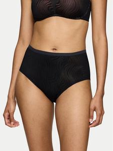 Классические женские трусы с высокой талией Shape Smart Ellipse 10222289 Triumph, черный