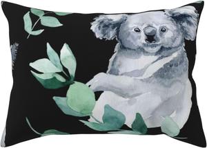 Pevtufa Чехол на подушку с принтом мультяшного коалы Cartoon Koala Bear