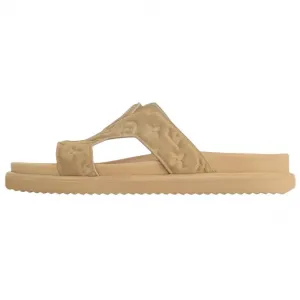 LOUIS VUITTON Мужские сандалии Oasis Slide бежевого цвета