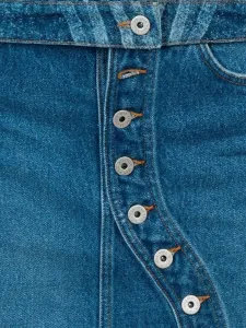 Джинсовая куртка с узором Jean Paul Gaultier, синий