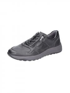 WALDLÄUFER Спортивные кроссовки на шнуровке черного цвета