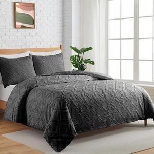 Пододеяльник Peace Nest с наволочкой, цвет Squre Grey