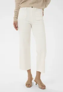 Укороченные джинсы прямого кроя kabrook Kaffe, Chalk
