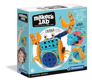 Clementoni, Креативная игрушка Maker's lab Морские животные, 50661