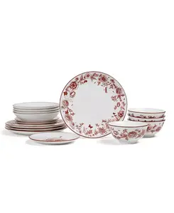 Набор столовых приборов Esme из 16 предметов, сервиз на 4 персоны Stone Lain, red