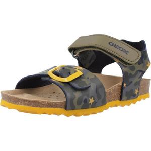 Сандалии Geox Model B Sandal Chalki Boy цвет зеленый