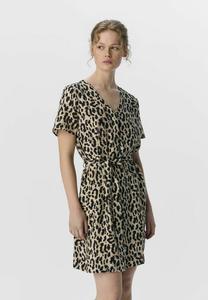 Платье-рубашка OBJKARINA RE SHORT NOOS Object, бежевый