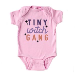 Детское боди Tiny Witch Gang The Juniper Shop, розовый