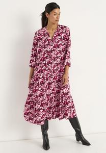 Платье Cellbes of Sweden WITH FLOUNCES, Wine-Red Patterned/Mauve