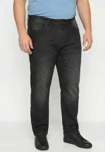 Джинсы прямого кроя Men Plus, Black