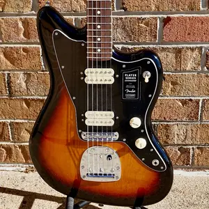 Fender Player Jazzmaster с грифом из павéрового дерева, цвет 3-ступенчатый солнечный спил