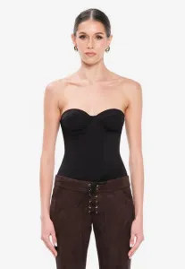 Корсетный топ риз Ow Collection, Black