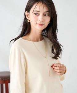 Красивый вязаный свитер с вырезом-лодочкой и пышными рукавами Avv, цвет Ivory