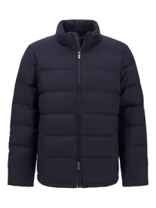 Стёганая куртка на молнии Boggi Milano, синий