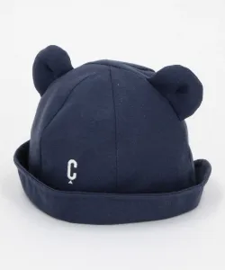 Шляпа с вышитым логотипом в одну точку Comme Ca Ism, цвет Navy