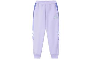 Детские трикотажные спортивные штаны Anta, цвет Taro Purple