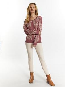 Вязаная кофта Usha, розовый