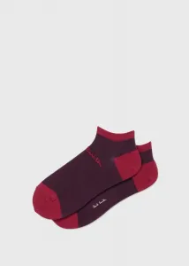 Короткие носки с логотипом на щиколотке