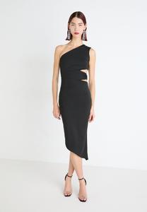 Платье из джерси HOPE CUT OUT ASYMMETRIC MIDI WAL G., черный