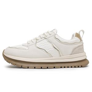 Нескользящие и износостойкие низкие повседневные туфли, увеличивающие рост, для мужчин AD, White