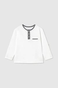 Детская хлопковая водолазка Mayoral, серый