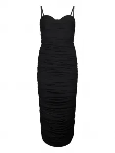 Платье миди без рукавов Liu Jo, черный