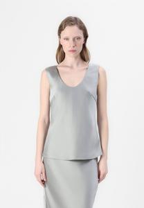 Топ SUMMA Samsøe Samsøe, серебристый