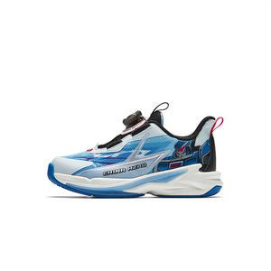 Кроссовки Transformers x Flying Knight 100 Slip Resistant, Abrasion Resistant, Rebound, Breathable, Support Low top Antakids, mirage синий/hydrogen синий/черный-2