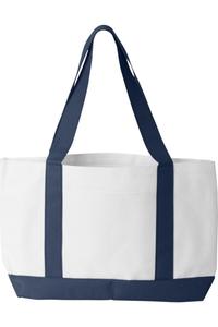 Liberty Bags P&O Cruiser Сумка-тоут, белый/темно-синий