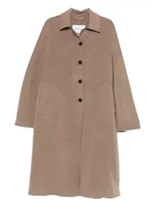 Однобортное пальто Max Mara, коричневый