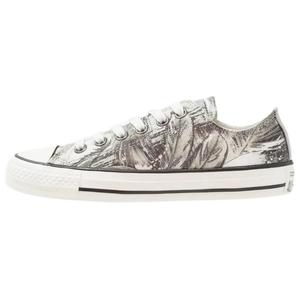 Женские кроссовки Chuck Taylor All Star Low с атласным цветочным принтом Converse, Gray Black