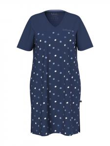 Ночная рубашка темно-синего цвета Ulla Popken
