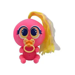 Bandai Ksimerito Lokimerito Lokika Is Good Luck Amulet Светится в темноте Фигура 18,5x16x19,5 см, розовый