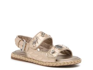 Сандалии Karl Lagerfeld Paris Charlay Sandal, Pale Gold Metallic