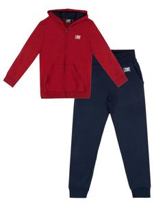 LEONE 1947 APPAREL Детский винтажный зимний спортивный костюм с капюшоном и молнией