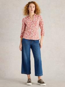 Футболка Annie Jersey White Stuff, Pink/Multi