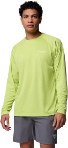 Columbia мужская футболка PFG Solar Stream с длинным рукавом, Voltage